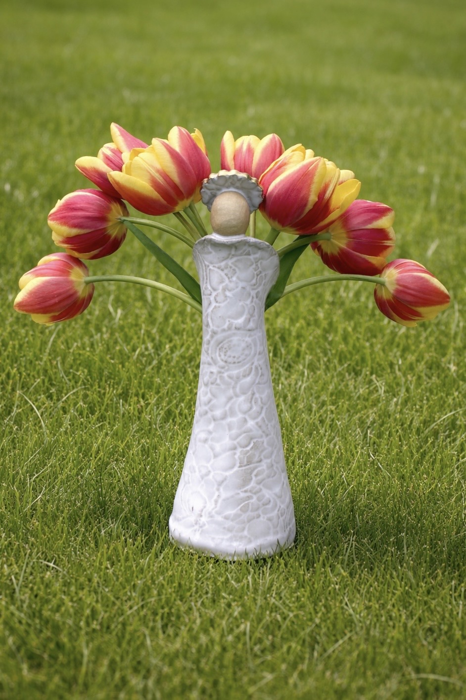 Tulip Angel Vase